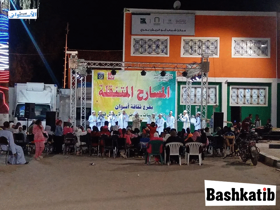 ختام فعاليات اليوم الأول للقوافل الثقافية بـ(أبو الريش بحري)